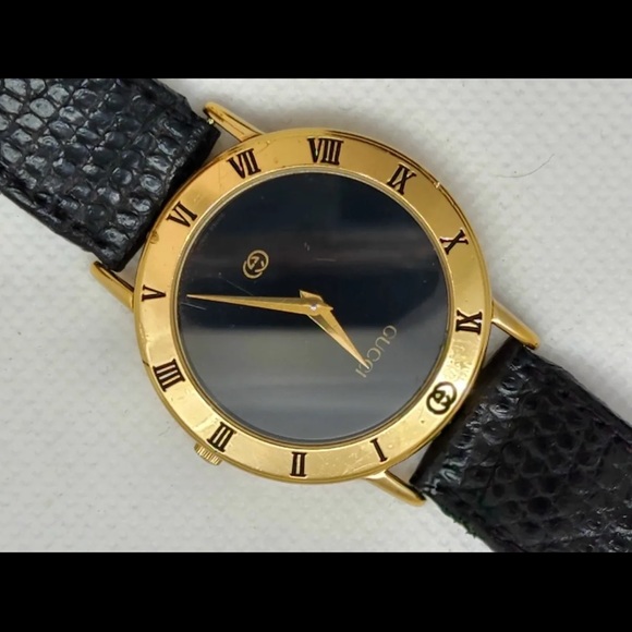 Men’s GUCCI Italian Luxury Watch Vintage Gorgeous - Picture 4 of 6